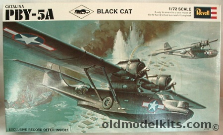 Revell 1/72 PBY-5A Catalina Black Cat, H211-200 plastic model kit